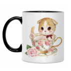 Кружка двухцветная