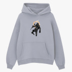 Толстовка худи оверсайз