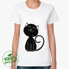 Женская футболка органик