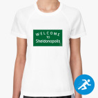 Женская спортивная футболка