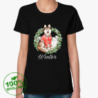 Женская футболка органик