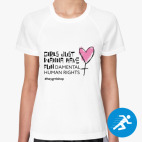 Женская спортивная футболка