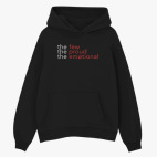 Толстовка худи оверсайз