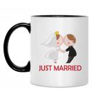 Кружка двухцветная