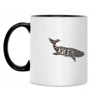 Кружка двухцветная