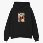 Толстовка худи оверсайз