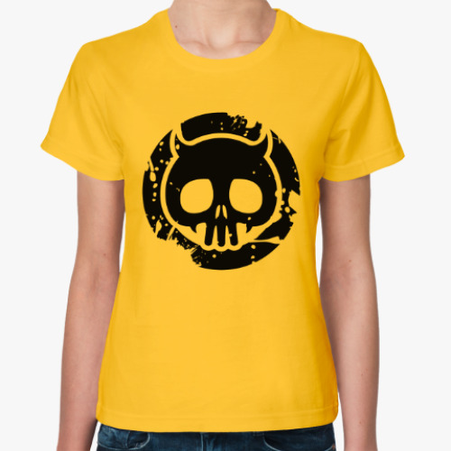 Женская футболка с принтом Дьявольщина какая-то!