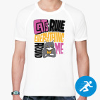 Мужская спортивная футболка