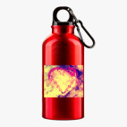 Металлическая бутылка 400 мл UV-DTF