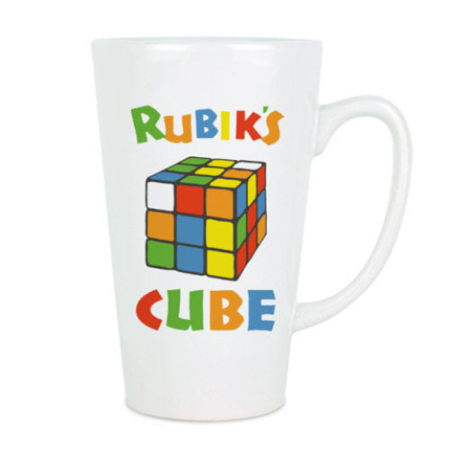 Чашка Латте Кубик Рубика | Rubiks Cube