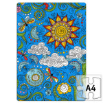 Узор с одуванчиками