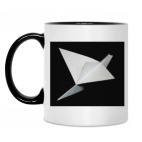 Кружка двухцветная