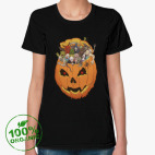 Женская футболка органик