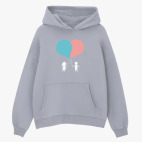 Толстовка худи оверсайз