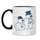 Кружка двухцветная