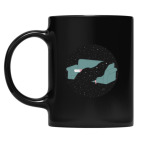 Кружка цветная UV-DTF