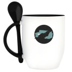 Кружка с ложкой