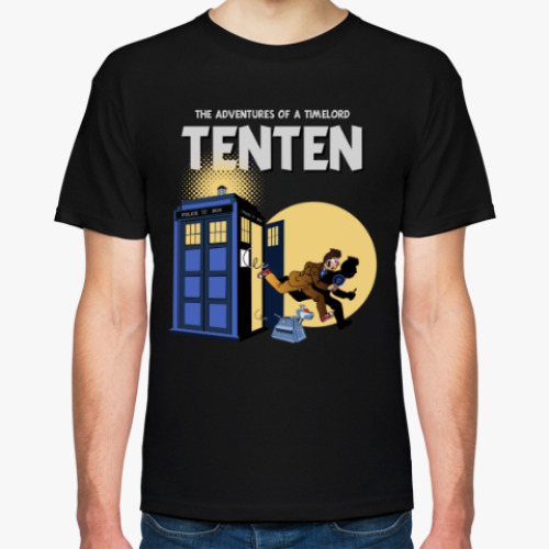 Футболка с принтом Доктор Кто