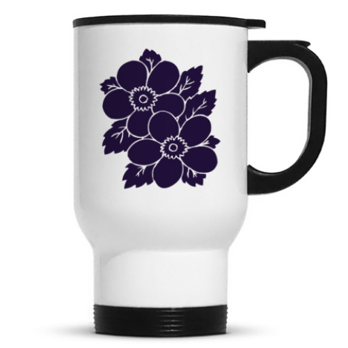 Кружка-термос Цветы