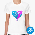 Женская спортивная футболка