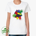 Женская футболка органик