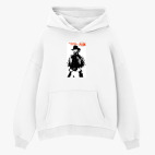 Толстовка худи оверсайз