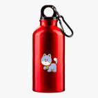 Металлическая бутылка 400 мл UV-DTF