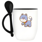 Кружка с ложкой