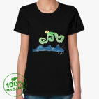 Женская футболка органик