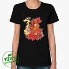 Женская футболка органик