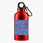 Металлическая бутылка 400 мл UV-DTF