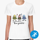 Женская спортивная футболка