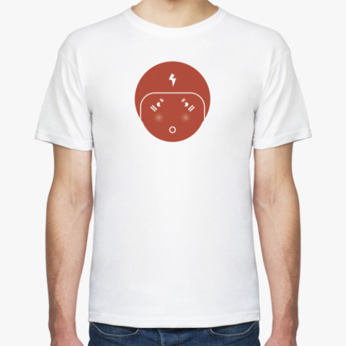 Футболка с принтом Гонщик