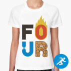 Женская спортивная футболка