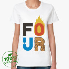 Женская футболка органик