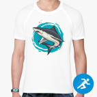 Мужская спортивная футболка