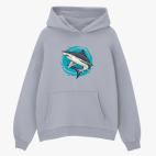 Толстовка худи оверсайз