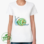 Женская футболка органик