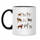 Кружка двухцветная