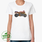 Женская футболка органик