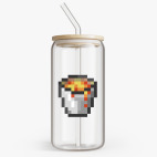 Банка с бамбуковой крышкой