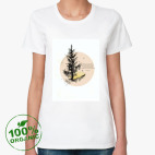 Женская футболка органик