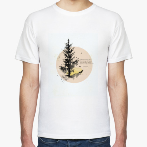 Футболка с принтом lost spaces