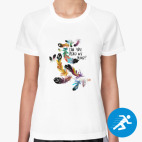 Женская спортивная футболка