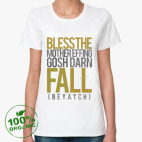 Женская футболка органик