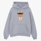 Толстовка худи оверсайз