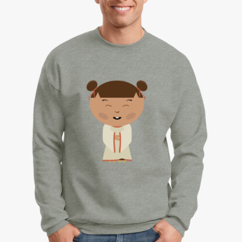 Свитшот с принтом Японская девочка