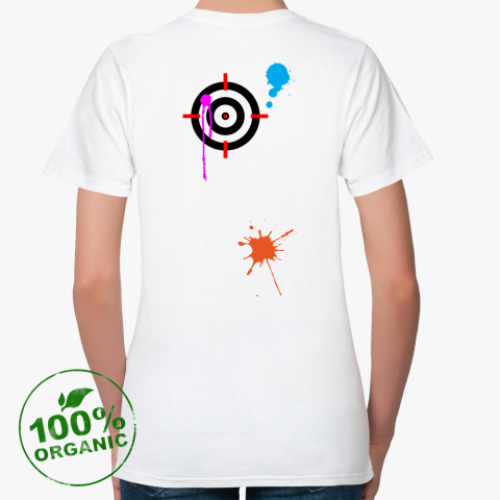 Женская футболка из органик-хлопка Survived