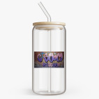 Банка с бамбуковой крышкой