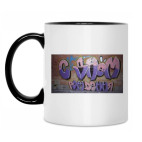 Кружка двухцветная